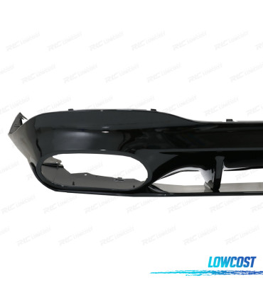 DIFFUSORE MERCEDES W118 AMG 19- LOOK CLA35 NERO LUCIDO