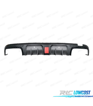 DIFFUSORE MERCEDES W205 14- LOOK BRABUS NERO