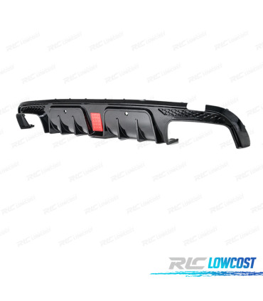 DIFFUSORE MERCEDES W205 14- LOOK BRABUS NERO