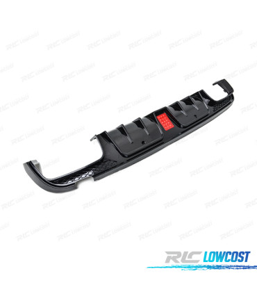 DIFFUSORE MERCEDES W205 14- LOOK BRABUS NERO