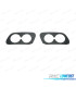 DIFFUSORE MERCEDES W205 C205 COUPE AMG 14-18 LOOK C43 NERO