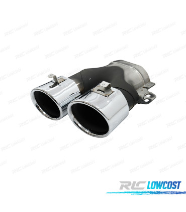 DIFFUSORE MERCEDES W206 AMG 21- LOOK C43 TERMINALI DI SCARICO CROMATO