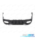 DIFFUSORE MERCEDES W206 AMG 21- LOOK C43 TERMINALI DI SCARICO NERO