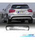DIFFUSORE MERCEDES X156 AMG 13-19 LOOK GLA45 ARGENTO