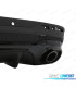 DIFFUSORE MERCEDES X247 20- LOOK GLB35 TERMINALI DI SCARICO NERO