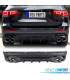 DIFFUSORE MERCEDES X247 20- LOOK GLB45 + CODE DI SCARICO CROMATO