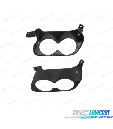 DIFFUSORE MERCEDES GLC X253 AMG 15-18 LOOK GLC43 ARGENTO