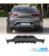 DIFFUSORE MERCEDES GLC C253 COUPE AMG 15-18 LOOK GLC43 NERO