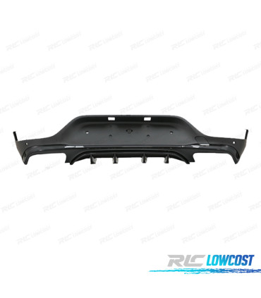 DIFFUSORE MERCEDES GLC C253 COUPE AMG 15-18 LOOK GLC43 NERO