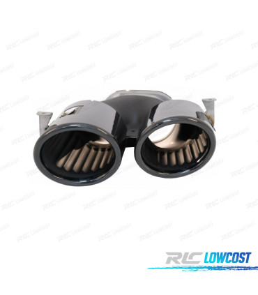 TERMINALI SCARICO MERCEDES GLE W167 19- LOOK GLE53 NERO