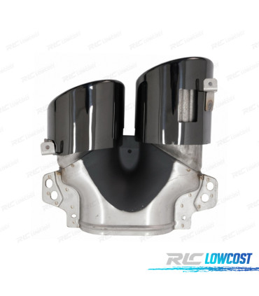 TERMINALI SCARICO MERCEDES GLE W167 19- LOOK GLE53 NERO