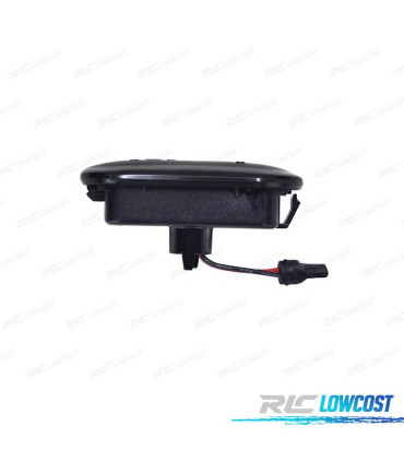FRECCE LATERALI VOLKSWAGEN VW SEAT 96-08 LED CRISTALLO CHIARO NERO