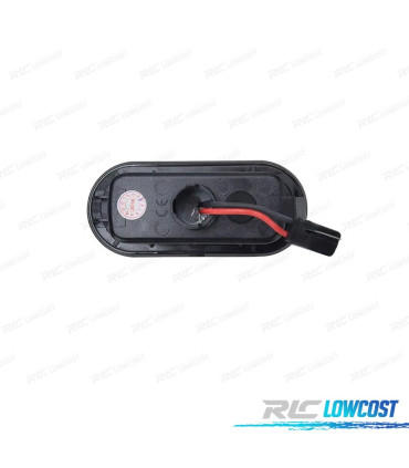 FRECCE LATERALI VOLKSWAGEN VW SEAT 96-08 LED CRISTALLO CHIARO NERO