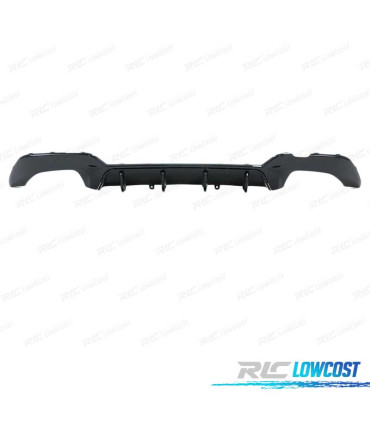 DIFFUSORE BMW G20 G21 19- LOOK M PERFORMANCE COMPETITION NERO LUCIDO