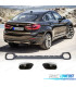 DIFFUSORE BMW X6 F16 14- TERMINALI DI SCARICO CROMATI