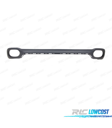 DIFFUSORE BMW X6 F16 14- TERMINALI DI SCARICO CROMATI