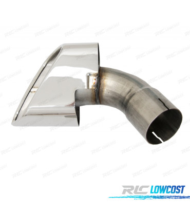 DIFFUSORE BMW X6 F16 14- TERMINALI DI SCARICO CROMATI