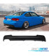 DIFFUSORE BMW E92 E93 LOOK M DOPPIA USCITA SINISTRA 06-14