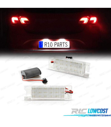 LUCI TARGA A LED PER OPEL ZAFIRA B ASTRA H CORSA D INSIGNIA VECTRA C IX35 CANBUS
