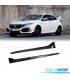 PROFILI LATERALI HONDA CIVIC 16- LOOK NUOVO TYPE R