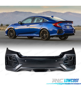 PARAURTI POSTERIORE PER HONDA CIVIC 16- LOOK NUOVO SI