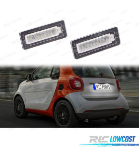LUCI TARGA A LED PER SMART FORTWO
