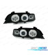 FARI BMW E39 95-00 ANGEL EYES LED FONDO NERO