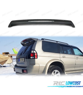 SPOILER ALETTONE MITSUBISHI MONTERO PAJERO 03-15 + LUCE STOP