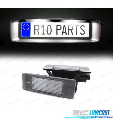 LUCI TARGA A LED PER CITROEN SAXO 99-02 TIPO 2