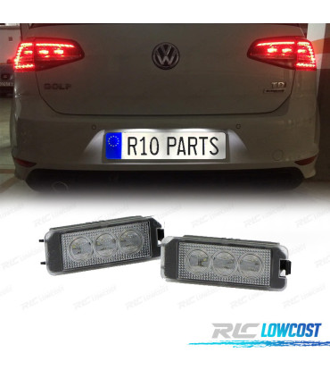 LUCI TARGA A LED VOLKSWAGEN VW GOLF IV V VI VII PASSAT NEW BEETLE VOLKSWAGEN VW EOS VOLKSWAGEN VW PHAETON