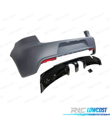PARAURTI POSTERIORE VOLKSWAGEN VW GOLF 6 08-12 LOOK R20