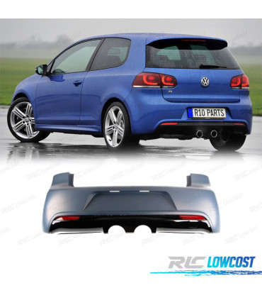 PARAURTI POSTERIORE VOLKSWAGEN VW GOLF 6 08-12 LOOK R20