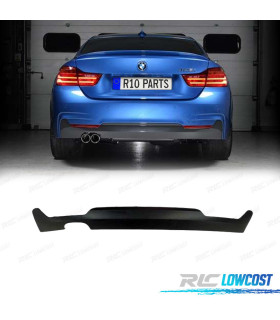 DIFFUSORE BMW F32 F33 F36 13-18 LOOK M DOPPIA USCITA