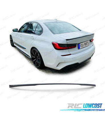 SPOILER ALERON BMW G20 19- LOOK M PERFORMANCE CARBONIO