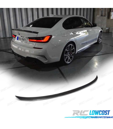 SPOILER ALERON BMW G20 19- LOOK M PERFORMANCE CARBONIO