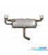 SILENZIATORE VOLKSWAGEN VW SCIROCCO 08- LOOK R