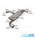 SILENZIATORE VOLKSWAGEN VW SCIROCCO 08- LOOK R