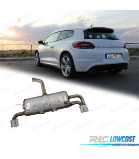 SILENZIATORE VOLKSWAGEN VW SCIROCCO 08- LOOK R