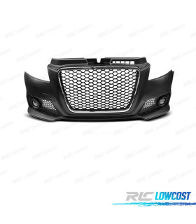 PARAURTI ANTERIORE AUDI A3 8P 08-12 LOOK RS3 CROMATO SRA