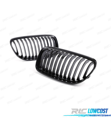 GRIGLIA A NIDO D'APE PER BMW E90 E91 LCI 08-12 NERO LUCIDO