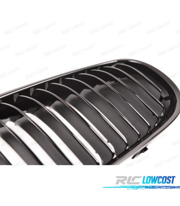 GRIGLIA A NIDO D'APE PER BMW E90 E91 LCI 08-12 NERO LUCIDO