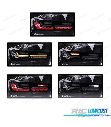 FANALI OLED DINAMICI BMW G20 19-21 NERI