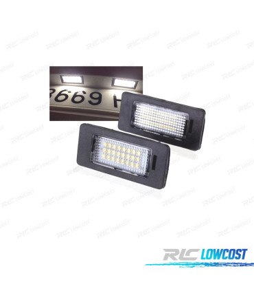 LUCI TARGA A LED MERCEDES W204 W221 W212