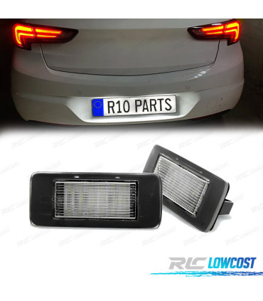 LUCI TARGA A LED PER OPEL ASTRA J CARAVAN OPEL ZAFIRA 10-16