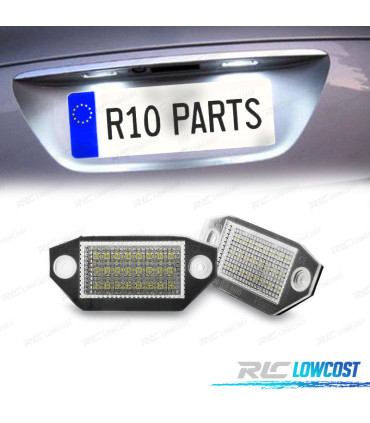 LUCI TARGA PER FORD MONDEO MK3 00-07 LED
