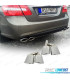 TERMINALI SCARICO SPECIFICO MERCEDES CLASSE C W204 07-15 LOOK AMG C63 50X125