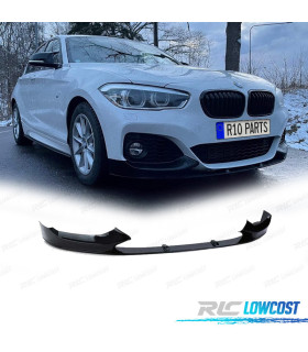 SPOILER LIP ANTERIORE BMW F20 F21 LCI 15-19 NERO LUCIDO LOOK M PERFORMANCE