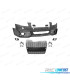 PARAURTI ANTERIORE AUDI A4 04-07 LOOK RS4 GRIGLIA CROMO-NERO PDC SRA