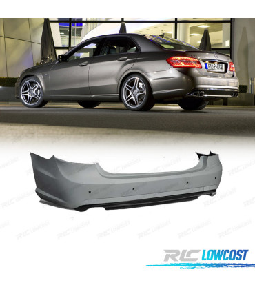 PARAURTI POSTERIORE PER MERCEDES CLASSE E W212 09-13 LOOK AMG PDC