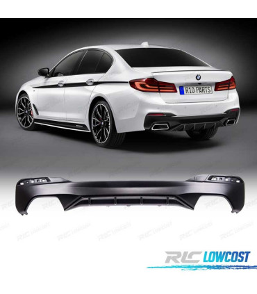 DIFFUSORE BMW G30 530 540 LOOK M PERFORMANCE IN CARBONIO